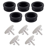 5-Pack Primer Bulb Kit For Toro CCR1000 CCR2000 CCR2400 2450 CCR3000 CCR3650 Replace Toro Lawnboy 44-2750 66-7460 Snowblower